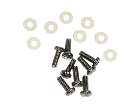 Corvette Taillight Lens Screw Set with Washers, 1958-1960