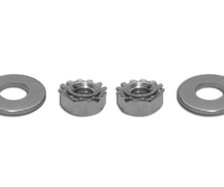 Corvette Hardtop Rear Bolt / Nut / Washer, 4 Piece Set, 1963-1975
