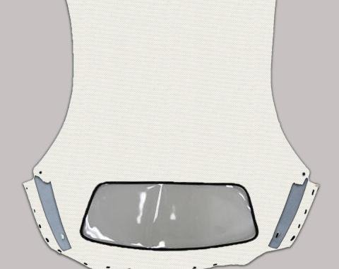 Kee Auto Top CD1090WC21SP Convertible Top - Off white, Vinyl, Direct Fit
