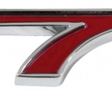 Trim Parts Generic Number, “7”, Red 5188G