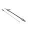 B&M Automatic Transmission Dipstick & Tube, Billet Aluminum/Stainless Steel Braided 22165