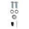 B&M Cable Bracket & Shift Lever Kit, GM 4L60E Through 4L85E, Rear Cable Exit 75499