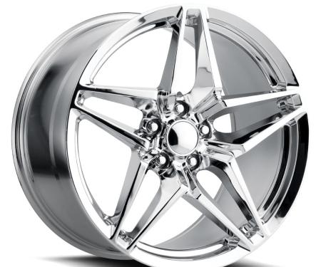 Factory Reproductions Corvette ZR1 Wheels 19X10 5X4.75 +79 HB 70.3 C7 ZR1 Chrome With Cap FR Series 29 29910793401