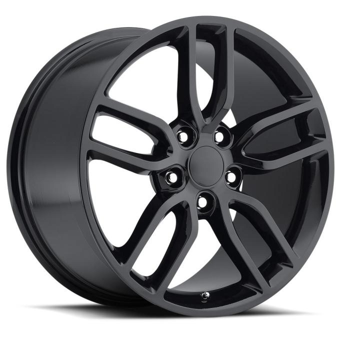 Factory Reproductions C7 Corvette Wheels 19X10 5X4.75 +79 HB 70.3 2015 Corvette Style 26 Z51 Gloss Black With Cap FR Series 26 26910793402