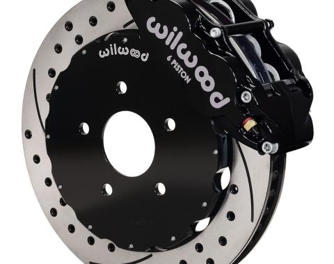 Wilwood Brakes Forged Narrow Superlite 6R Big Brake Front Brake Kit (Hat) 140-8921-D