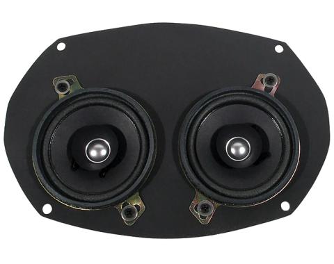 Corvette Speaker, 60 Watt Kenwood Dual with Air Conditioning, 1963-1967
