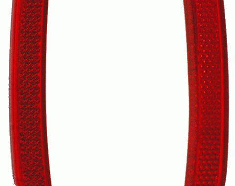 United Pacific Tail Light Red Reflector Ring For 1954 Chevy Passenger Car C5403