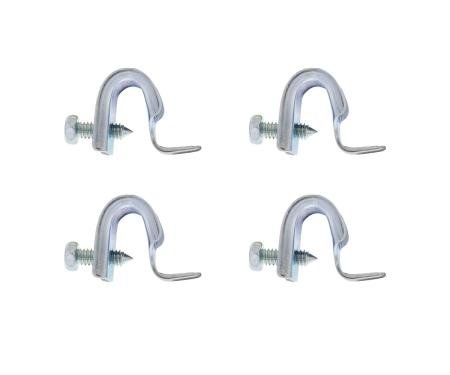 United Pacific Fender Skirt Mounting Clips For 1955-66 Chevy & GMC Truck C1027