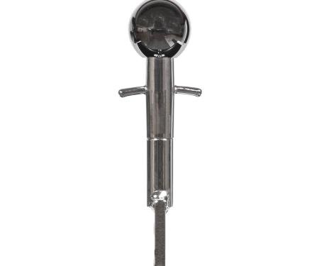 Hurst Shifter Stick, Chrome Shift Knob, C2 Corvette 69110002