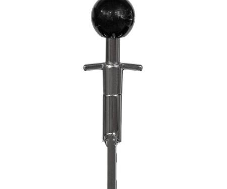 Hurst Shift Stick w/Black Knob, 1968-1982 Corvette 69110001