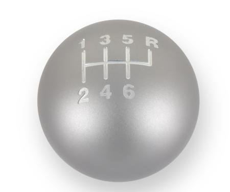 Hurst ABS Shift Knob, 6-Speed Pattern, Matte Grey 163653HST