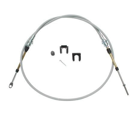 Hurst Shifter Cable, 5-Foot Length, Grey 5000025