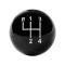 Hurst Shift Knob, 4-Speed, Black 1637627