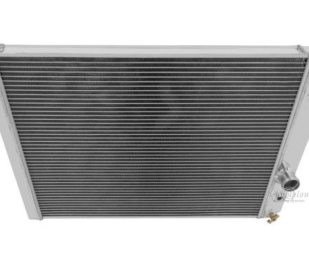 Champion Cooling 1989-1996 Chevrolet Corvette 3 Row All Aluminum Radiator Made With Aircraft Grade Aluminum CC1052