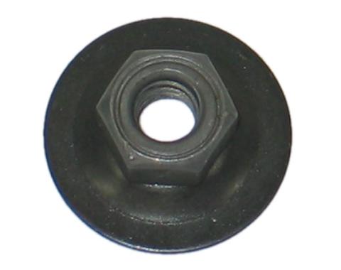 Corvette Door Glass Channel and Guide Roller Nut, 1969-1982