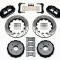 Wilwood Brakes Forged Narrow Superlite 4R Big Brake Rear Brake Kit For OE Parking Brake 140-9119-D