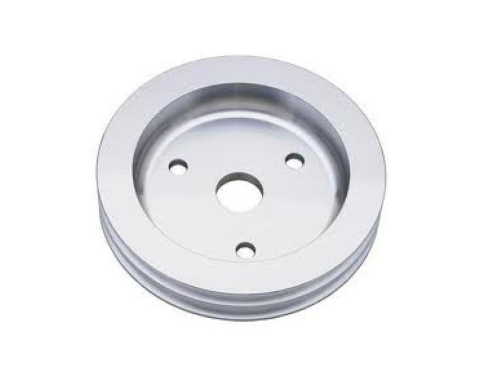 Corvette Aluminum Pulley Double Lower Short Water Pump, 1958-1962