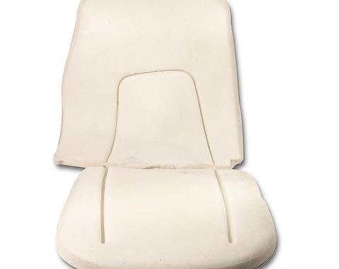 Corvette Seat Foam, 4 Piece Set, 1956-1957