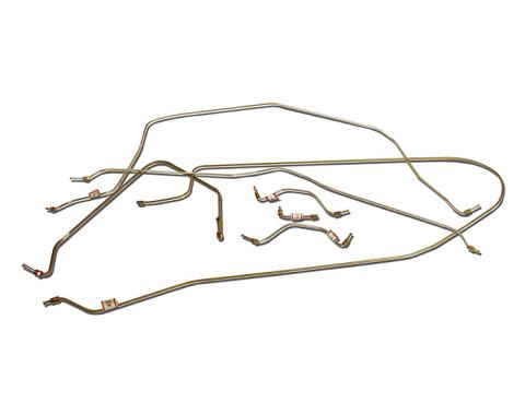 Corvette Brake Line Set, with Power Brakes, 1963-1964