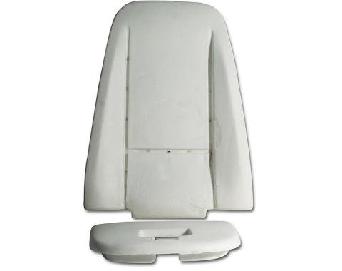 Corvette Seat Foam, Back, 1976-1978