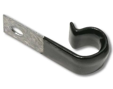 Corvette Washer Hose/Hood Cable Clip, on Firewall, 1963-1982