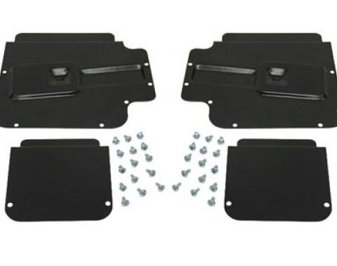 59-61 Door Access Plate Set - With Fasteners - 4 Pieces