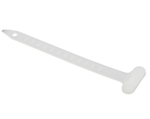 63-64 Wire Tie Strap - White 5"