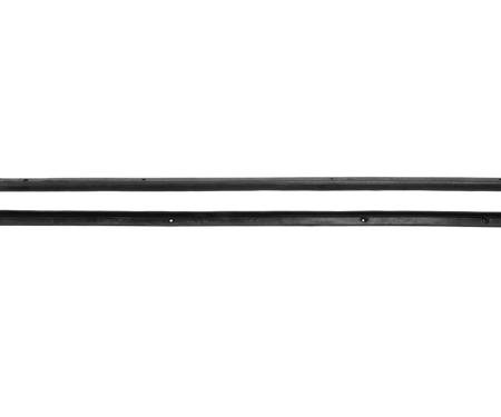 64 Door Outer Window Rubber Seals - Coupe - Correct Staple On