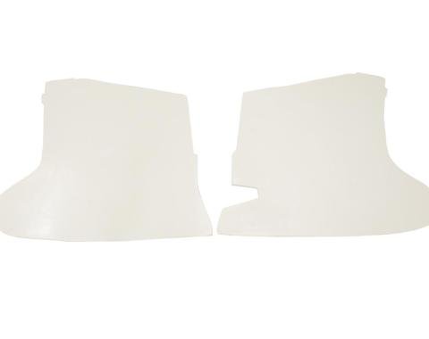 58 Trunk Floor Side Filler Panel - Fiberglass
