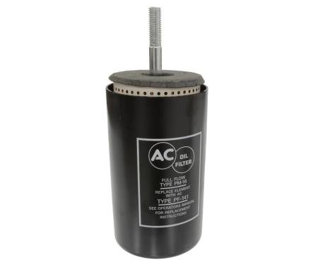 58-67 Oil Filter Canister - With Silk Screen Decal PF141