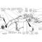 58-62 Heater Hose Bracket - On Generator