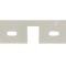 68-72 Coupe Removable Rear Window Lock Guide Plastic Wedge On Body