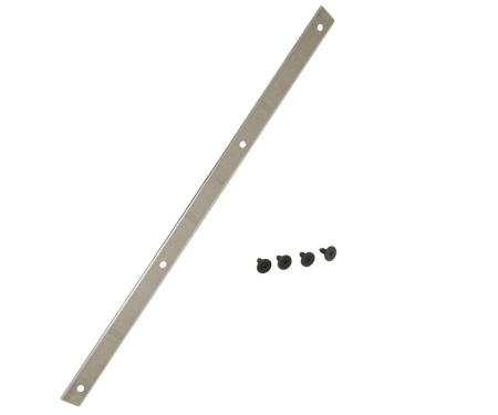1963-1967 Convertible Windshield Pillar Weatherstrip Retainer - Stainless Steel