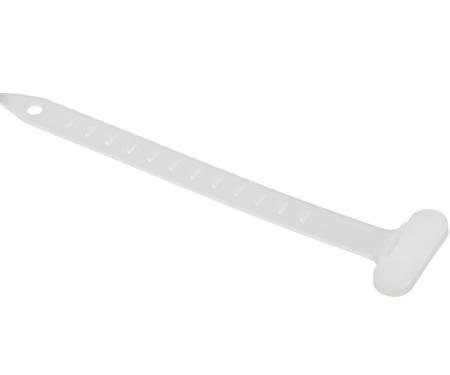 63-64 Wire Tie Strap - White 5"