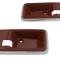 78-82 Inside Door Release / Open Handle Trim Bezels on Door Panel