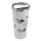 White Corvette Generations Stainless Steel Tumbler
