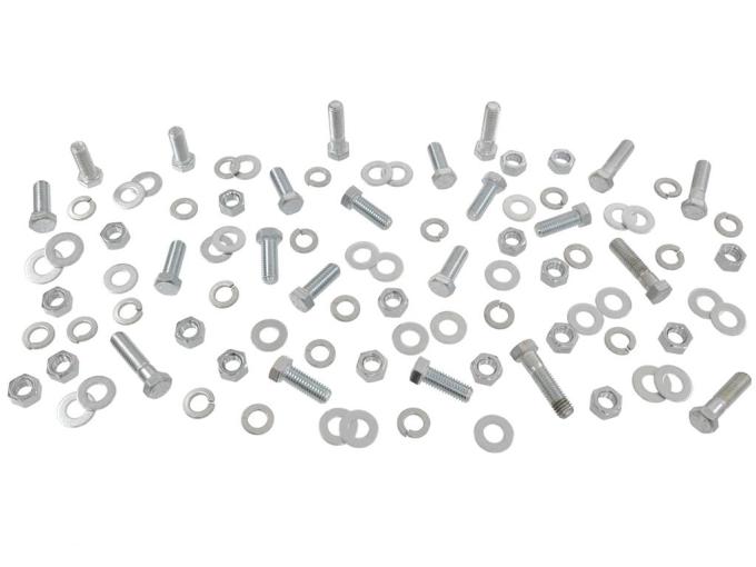 Redline Restomotive® 1963-1967 Chevrolet Corvette Replacement Rear Bumper Bolt Kit