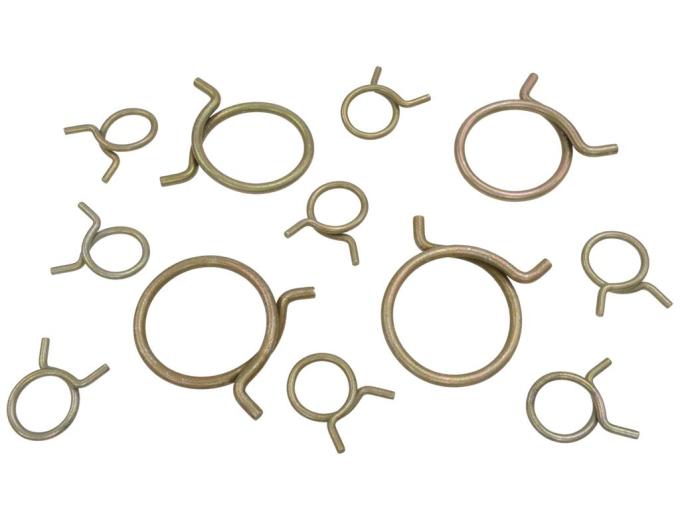 55-58 Hose Clamp Set - Radiator And Heater - 12 Pieces