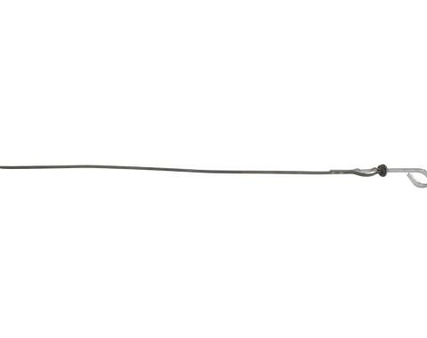 63 Oil Dipstick - 340 - 360 HP Chrome Handle - Correct