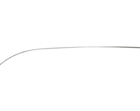 58-61 Left Hand Upper Fender Side Chrome Moulding New Tooling
