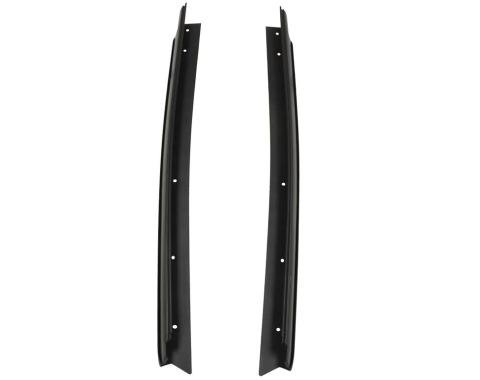 1977-1982 Windshield Side Outer Reveal Moldings - Pair