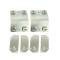 61-62 Underbody Retainer Plate Kit - 18 Pieces