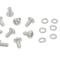 56-59 Fan Shroud - 3 Piece Lower With Screws - 55 Replacement