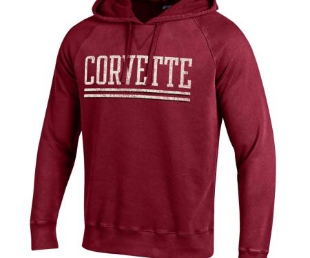 Hoodie/Hooded Sweatshirt Outta Town Corvette Red