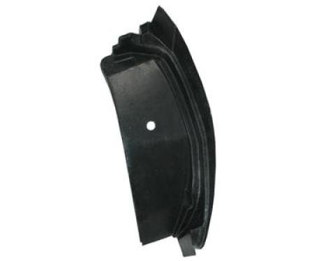 68-75 Door Jamb Lock Pillar Panel - Right Convertible Press Moulded