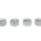 56-72 WCFB / AFB / Holley Carburetor Mounting Studs to Intake with Nuts
