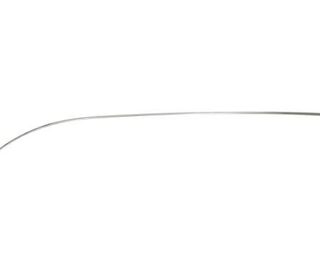 58-61 Left Hand Upper Fender Side Chrome Moulding New Tooling
