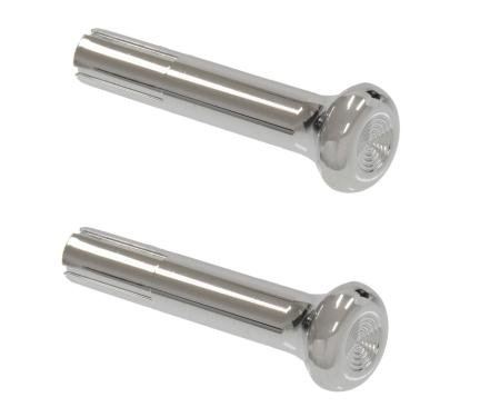 Redline Restomotive® 1978-1982 Chevrolet Corvette 2 Piece Inside Door Lock Knob Set