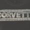 T-Shirt Ladies Corvette Rhinestone Silver