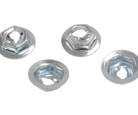 68-72 Hood Grille Mount Set - 427 / 454 Lt1 - 4 Pieces